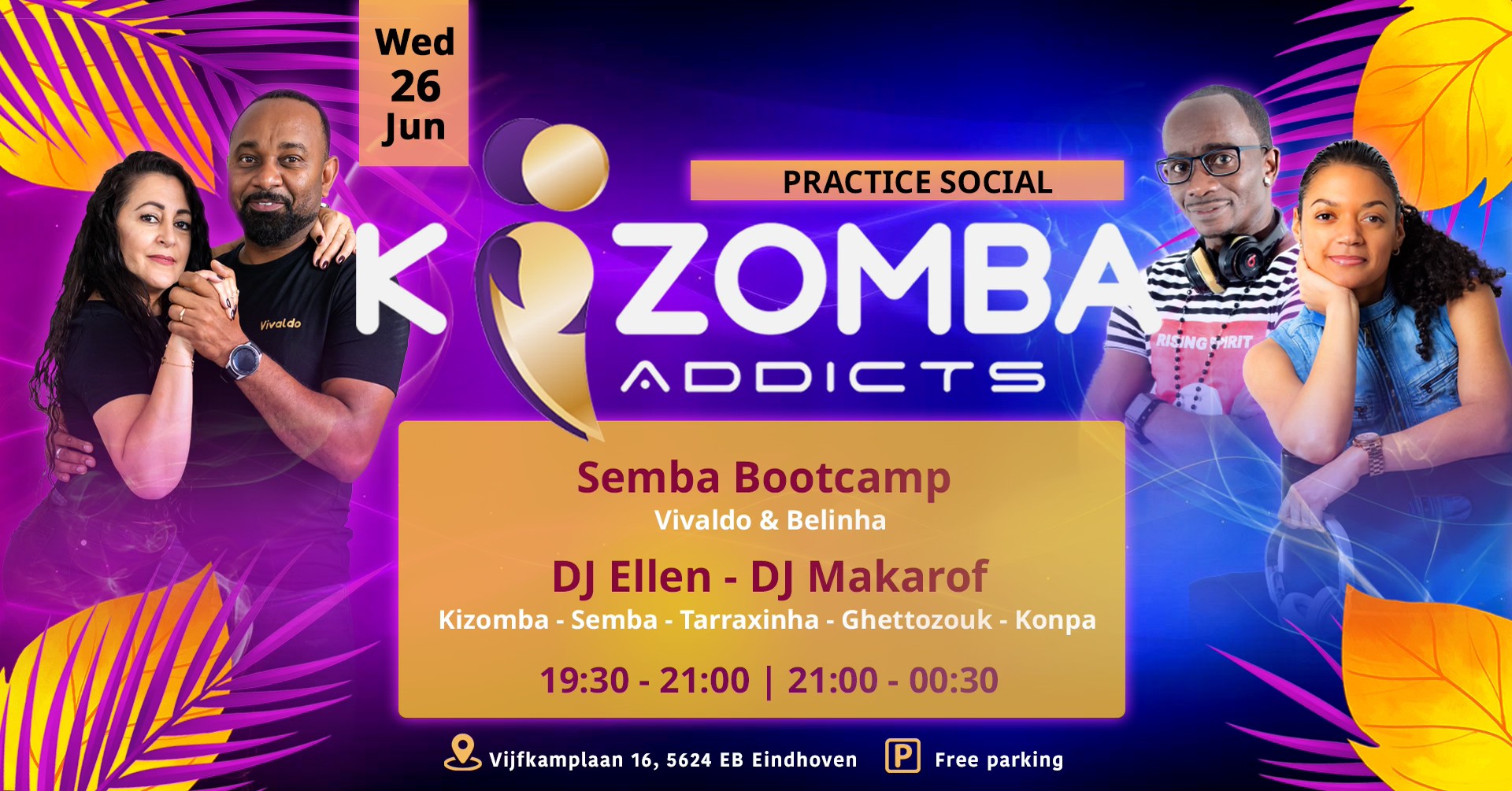 The Kizomba Addicts Social - Bootcamp Edition Pt. 2