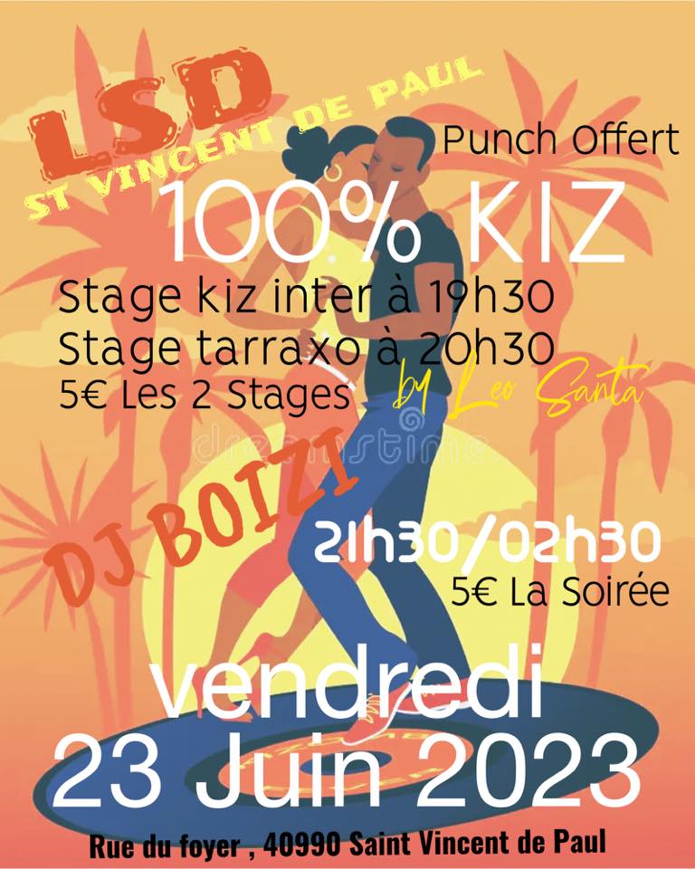 LSD 100%KIZ avec DJ BOIZI