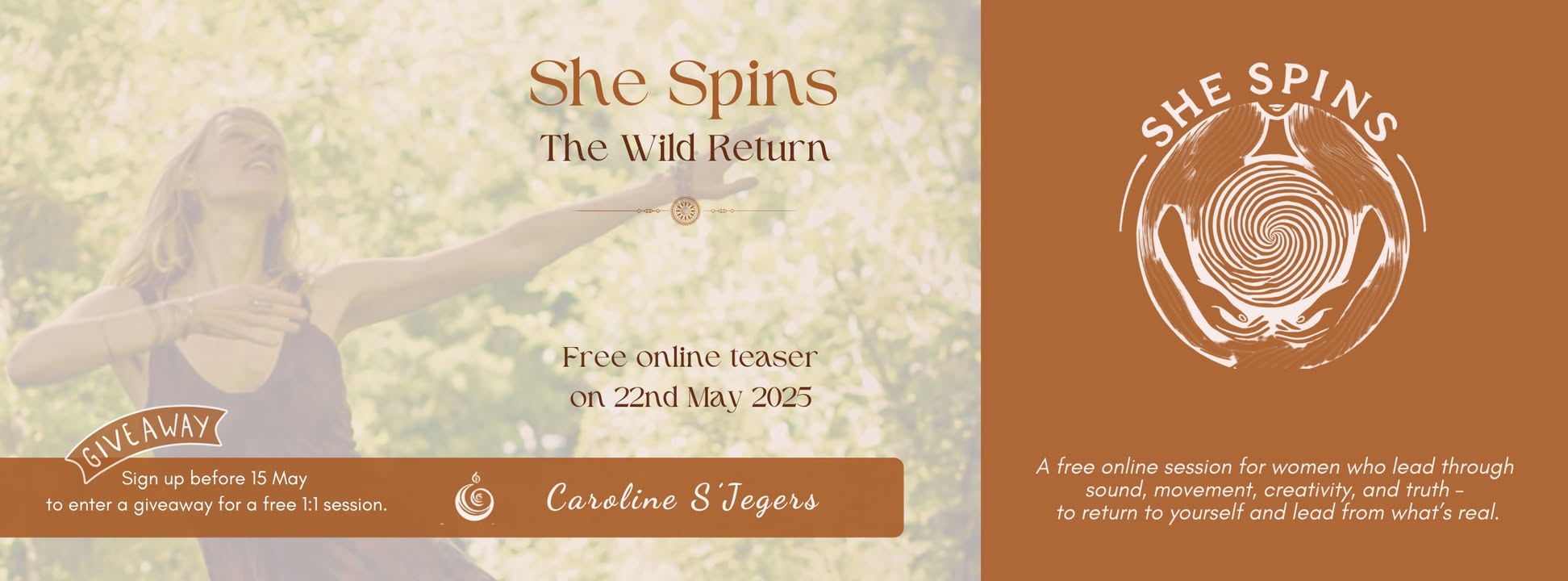 She Spins - Free Live Circle for Women The Wild Return Begins