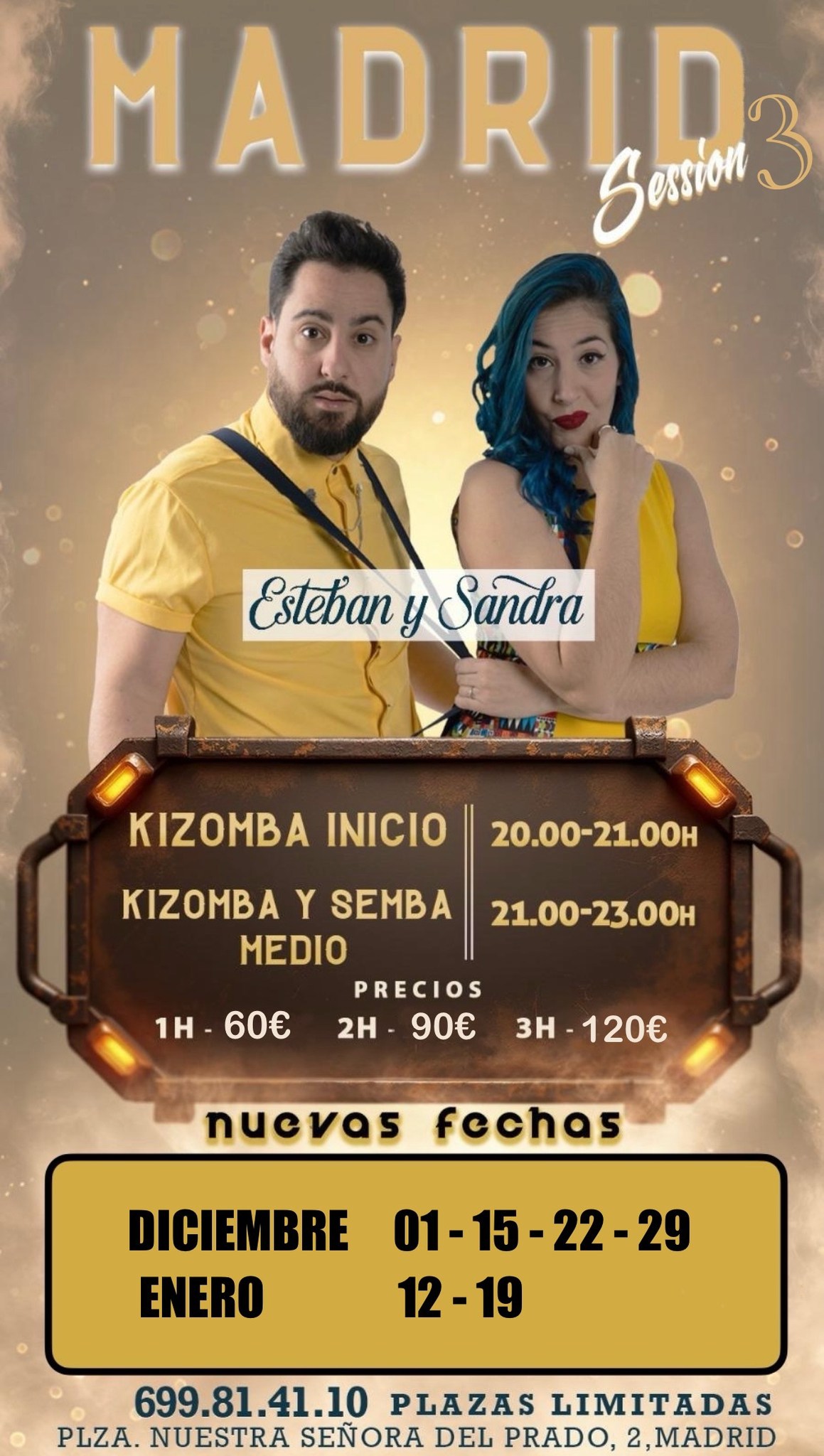 CLASES KIZOMBA Y SEMBA MADRID