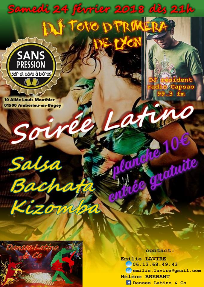 Amb'Latino Party Sans Pression & DJ Tovo Capsao & Co