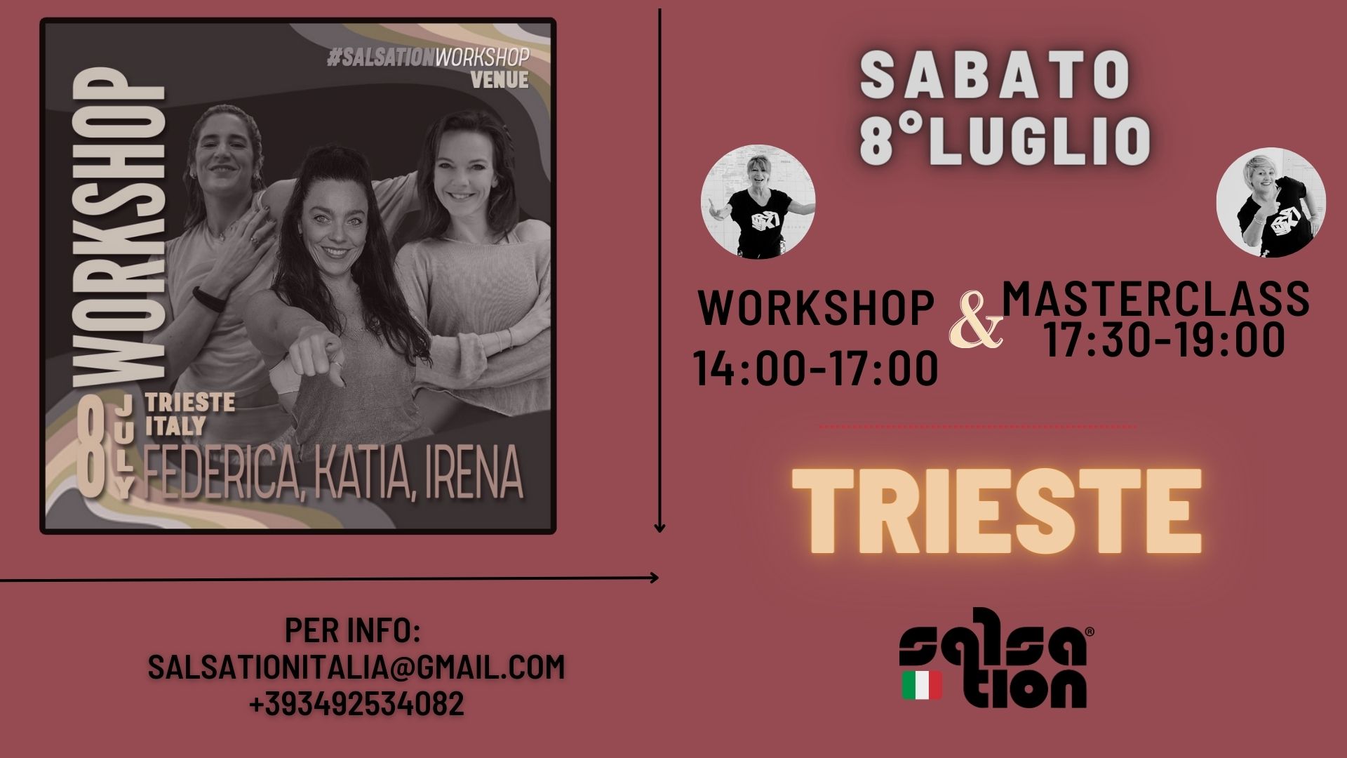 SALSATION a Trieste