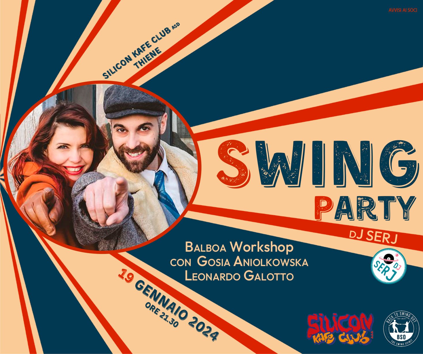 SWING Party - Dj SERJ -Balboa Workshop