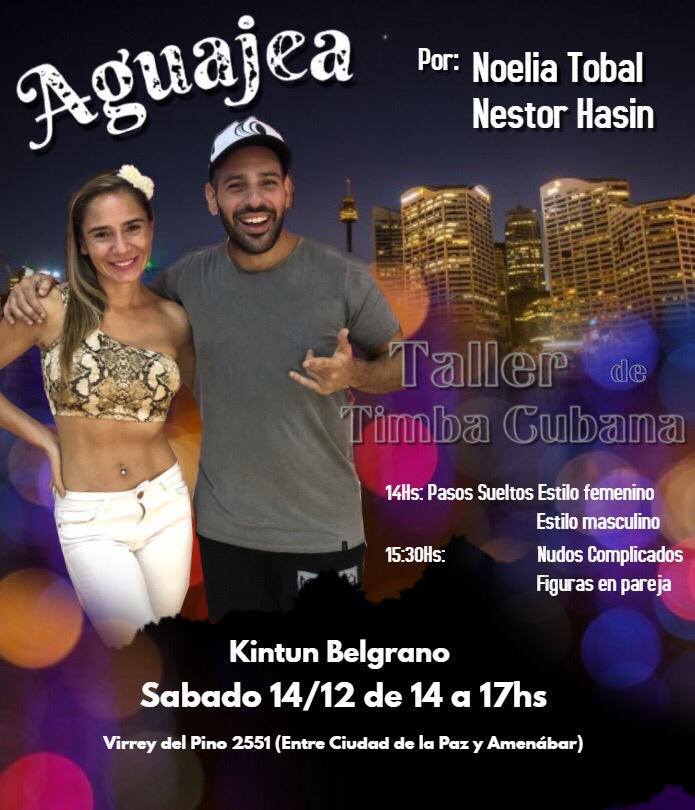 ¡Aguajea - Talleres de Timba en Pareja y Pasitos Sueltos!