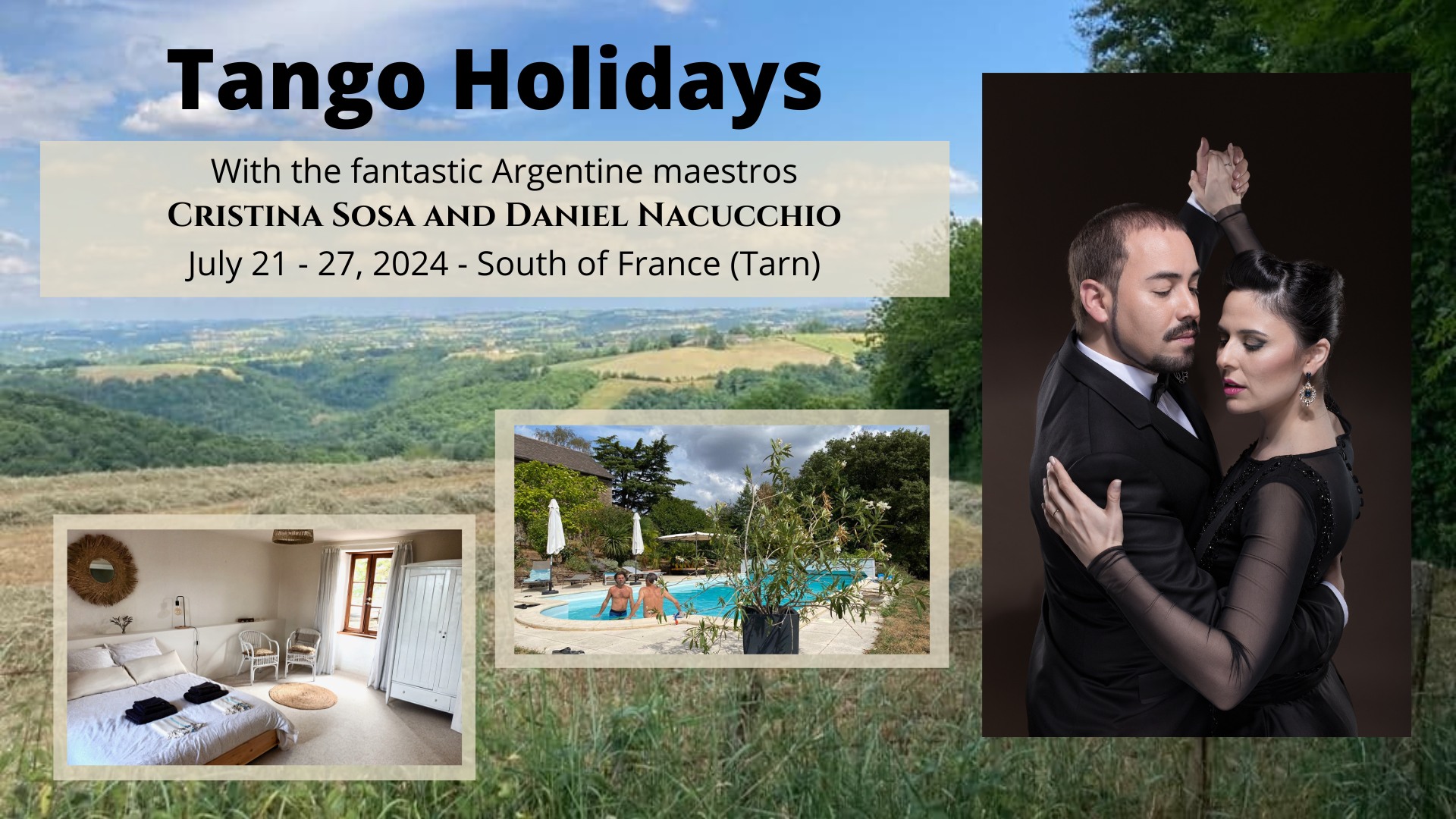 Tango Holidays in the South of France