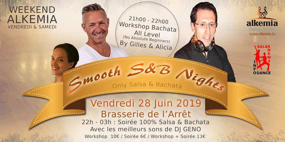 Friday Smooth SB Night @Brasserie de l’Arret with Dj Geno