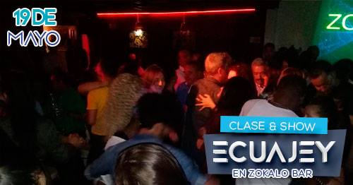 Ecuajey se toma Zokalo Bar