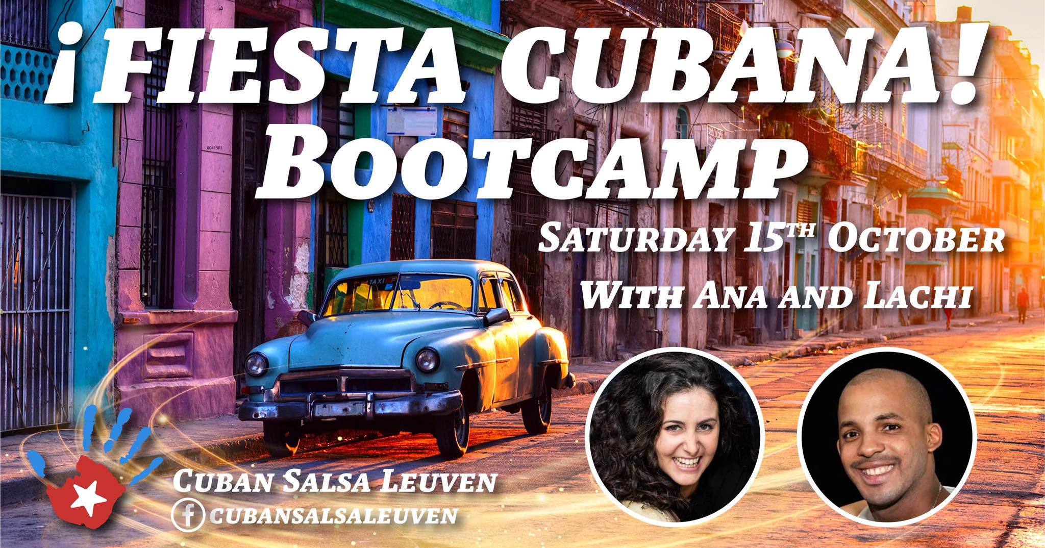 ¡Fiesta Cubana! Cuban Salsa Bootcamp with Ana and Lachi!