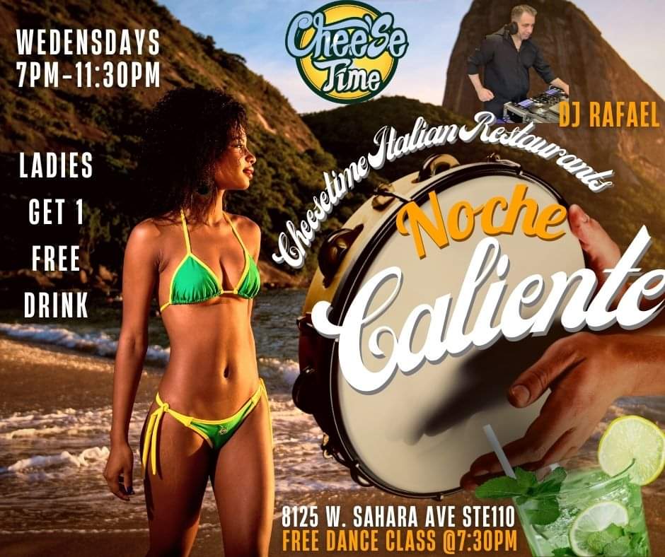Noche Caliente at CheeseTime Italian Fusion