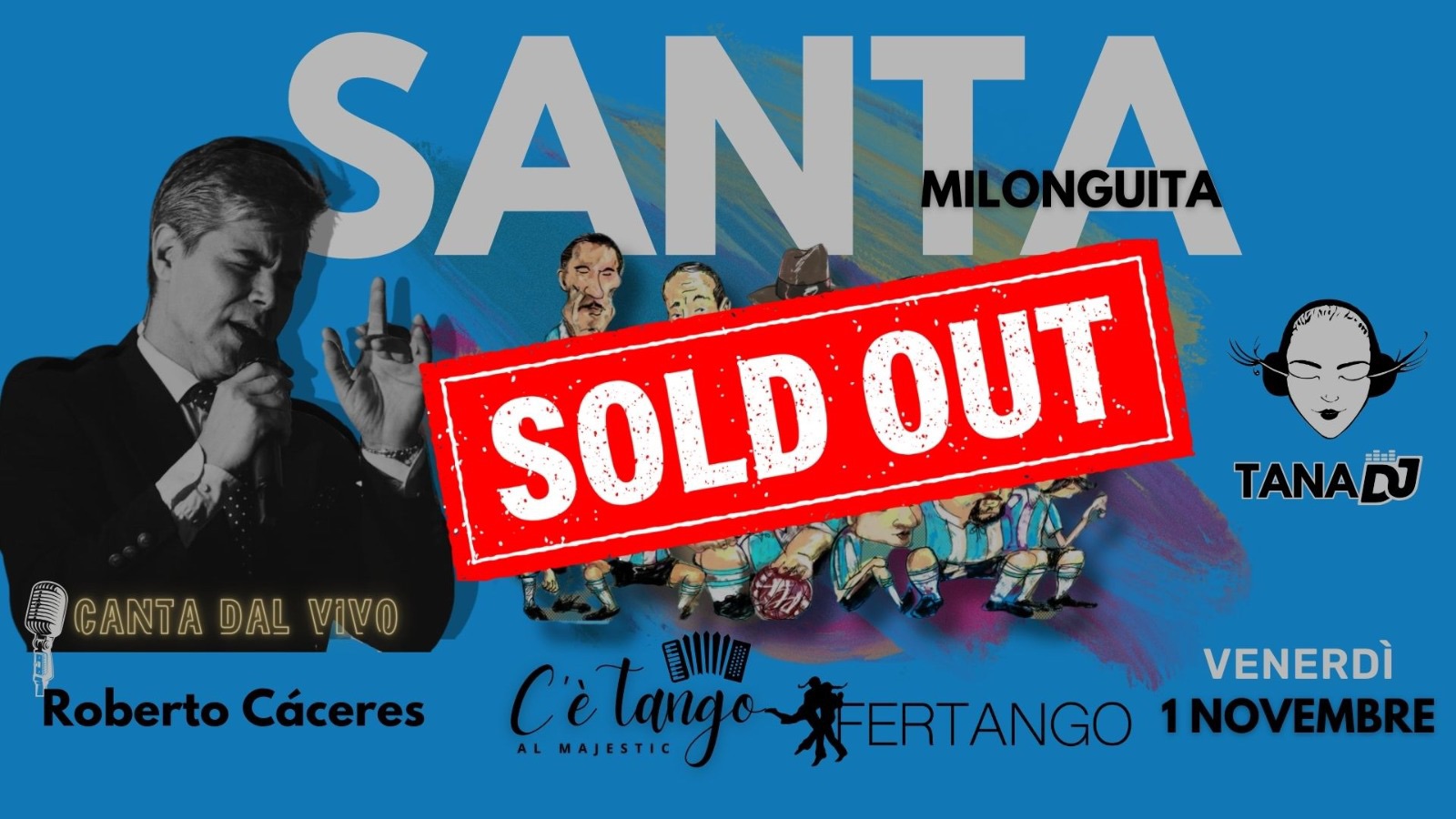 Santa Milonguita Venerdì 1 Novembre