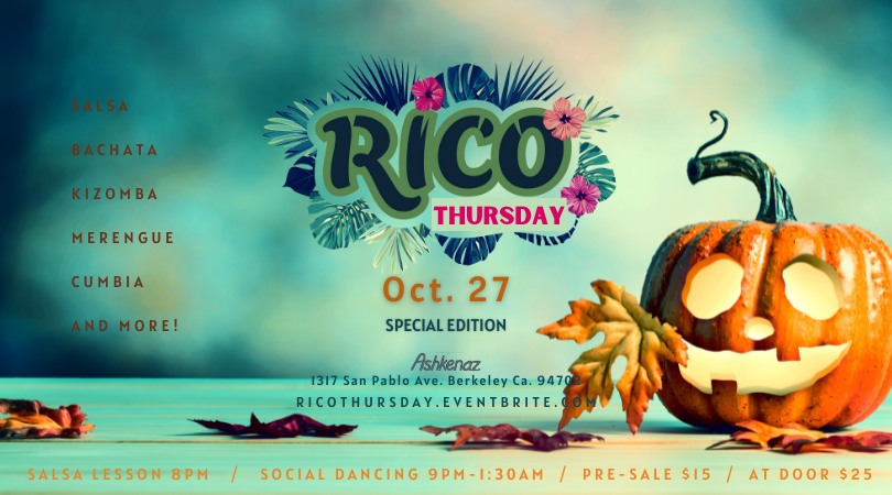 RICO THURSDAY- Special Edition OCT. 27