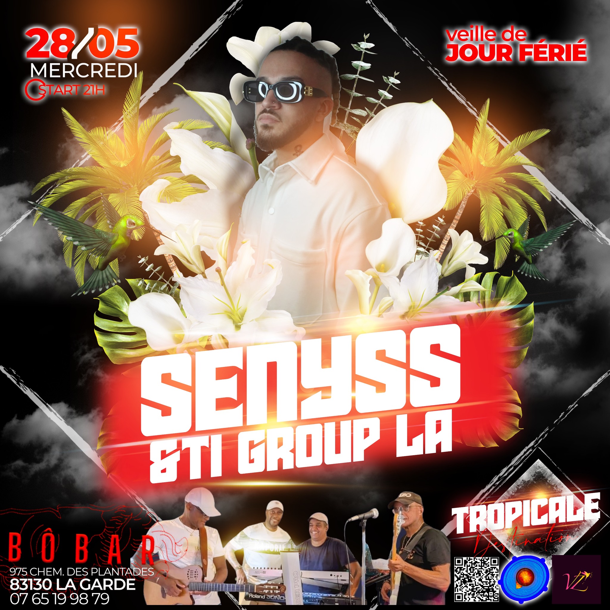Destination Tropicale - Senyss au Bôbar! Ti Group La en 1ère partie