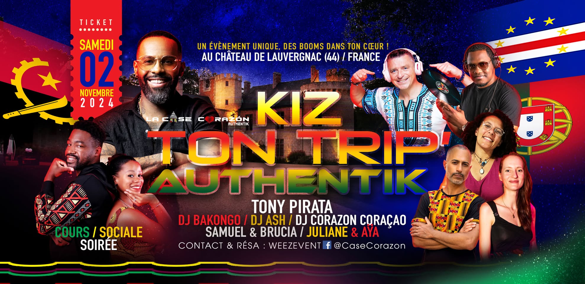KIZ TON TRIP AUTHENTIK Edition - Chรขteau de Lauvergnac - Spรฉcial TONY PIRATA