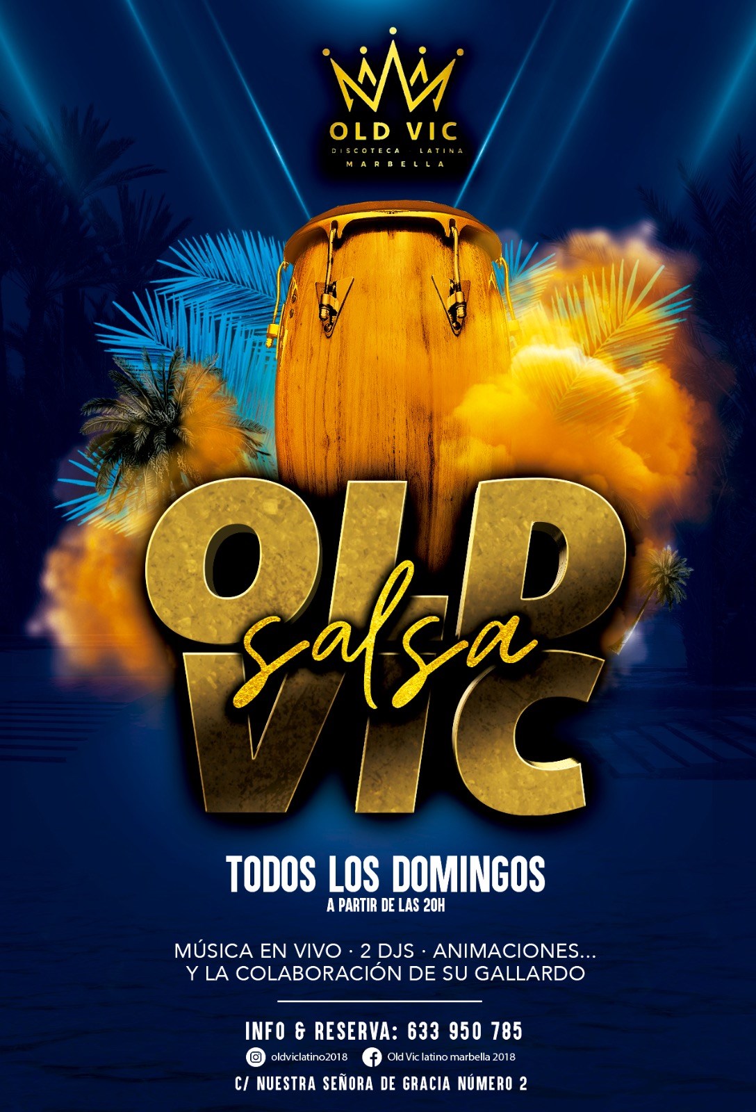 Old Vic Salsa y sus domingos especieles