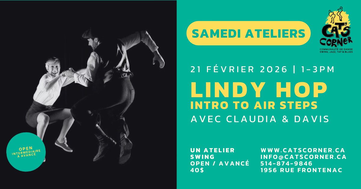 Atelier LINDY HOP - intro to air steps