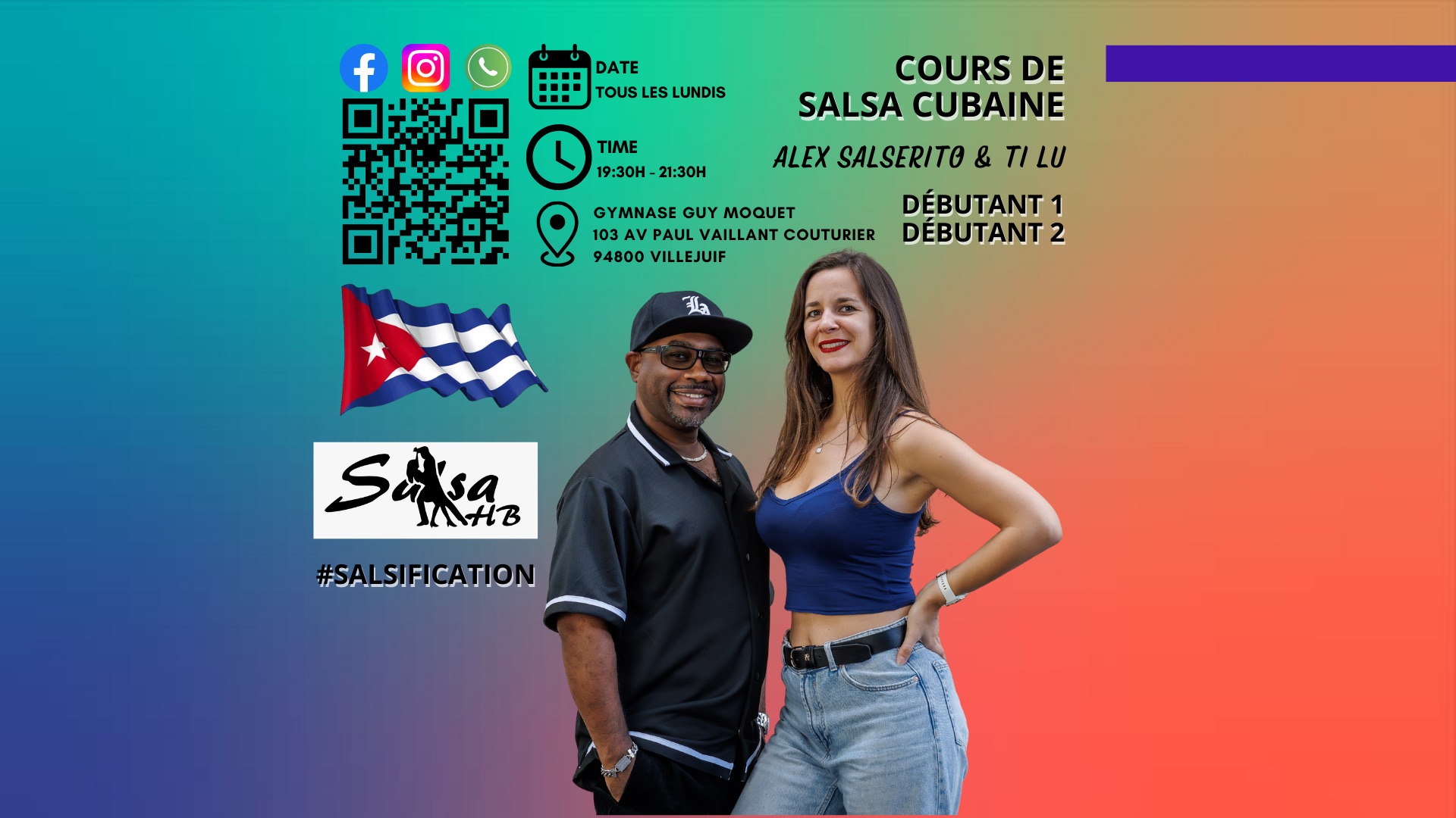 🇨🇺 Salsification du lundi à Villejuif 🇨🇺