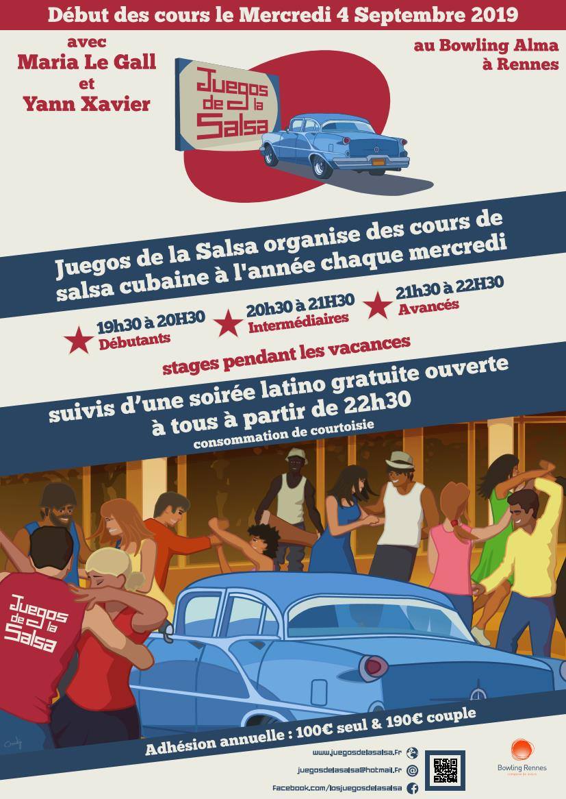 Juegos : Saison 2019-2020 Salsa Cubaine