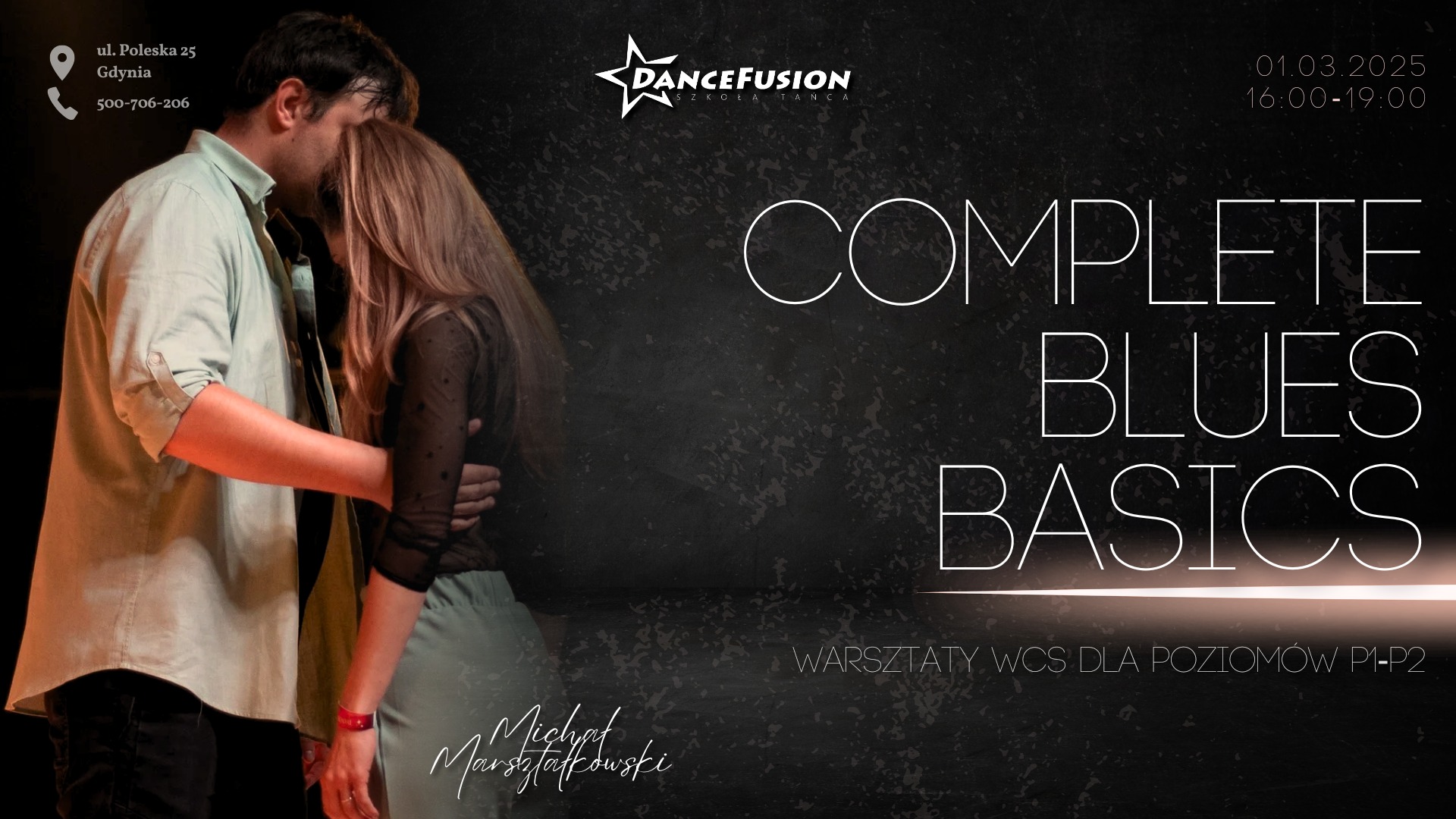 COMPLETE BLUES BASICS z Michałem Marszałkowskim Dance Fusion