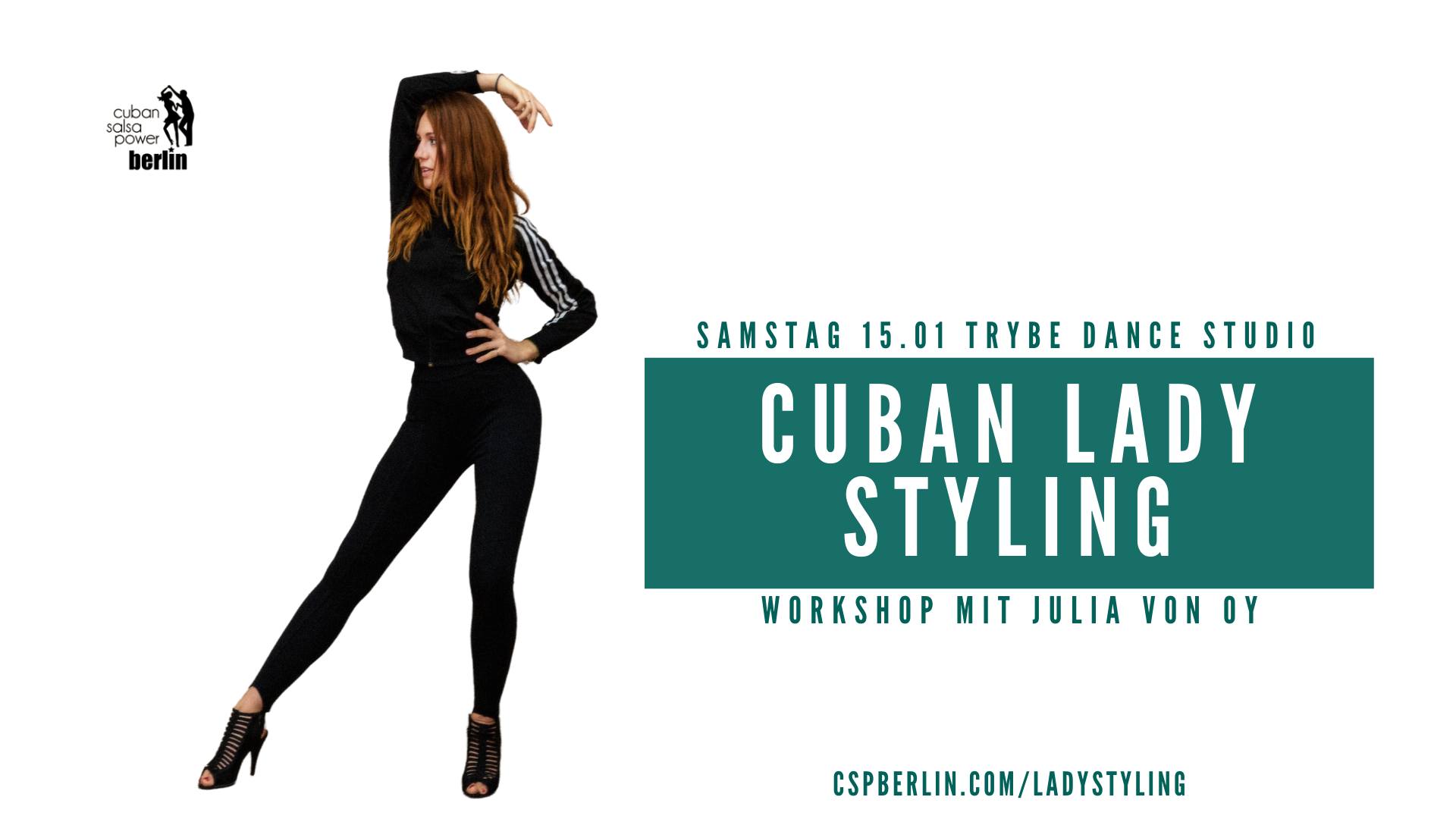 Cuban Ladystyling Workshop mit Julia SA 15.01 Grundlagen & Choreo