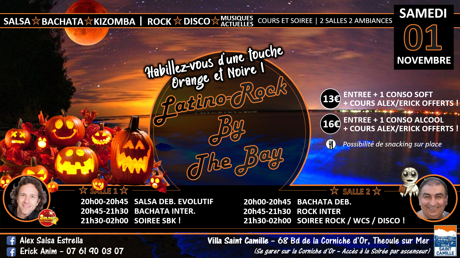 Latino-Rock By The Bay - NOIR & ORANGE ⚫️🔶 !