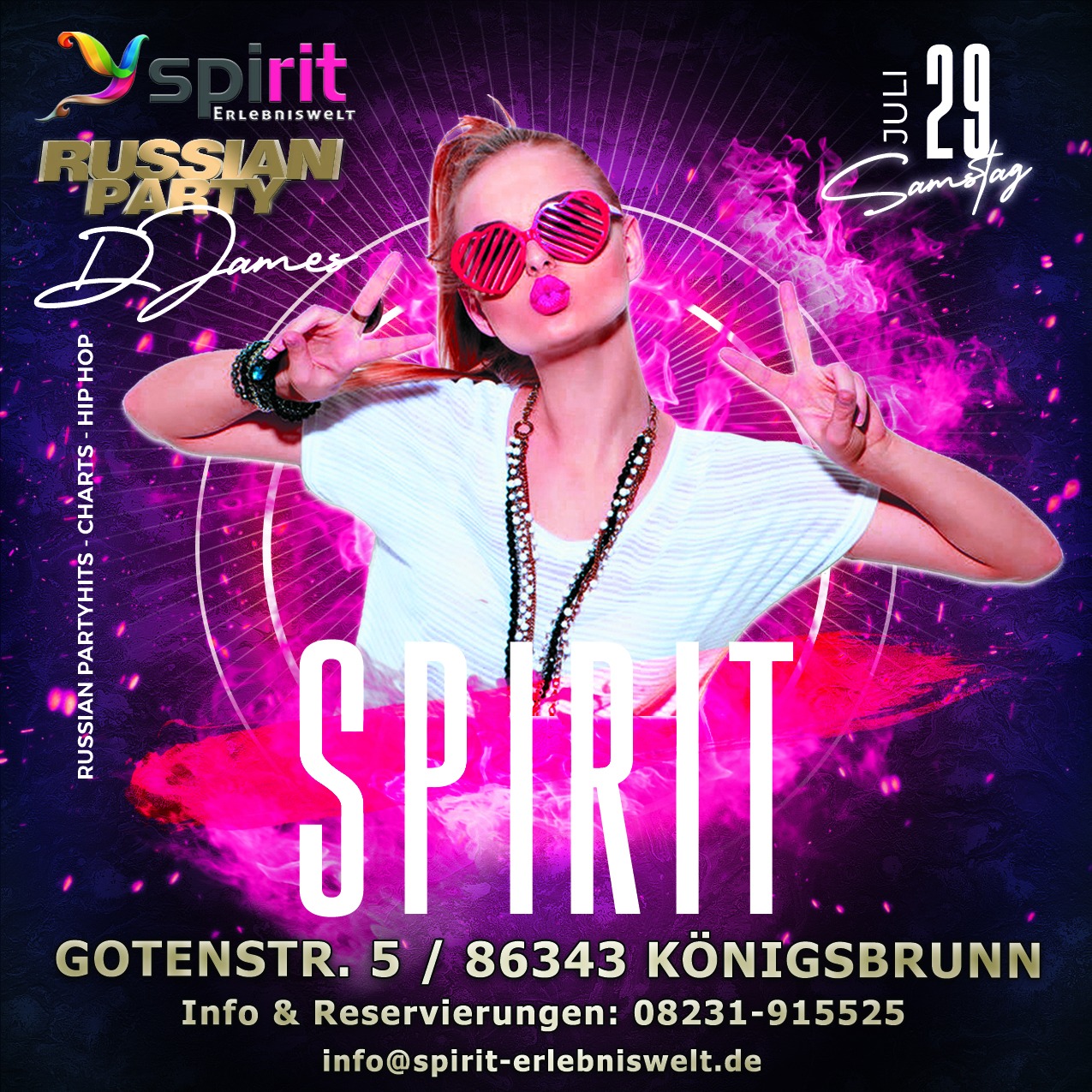 SA. 29.07.23 SPIRIT RUSSIAN PARTY