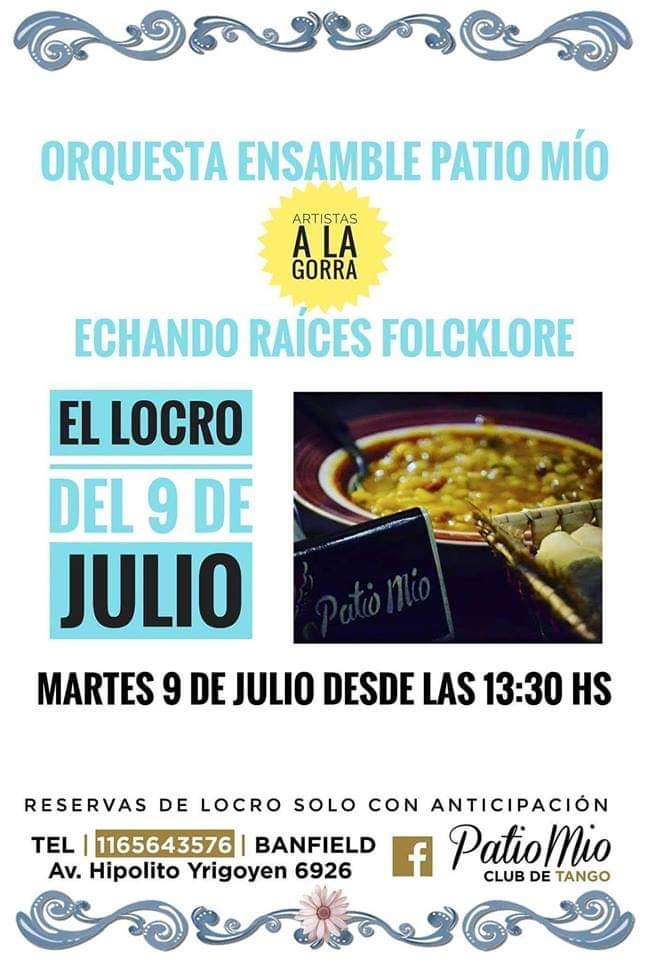 Locro + Tango + Folcklore