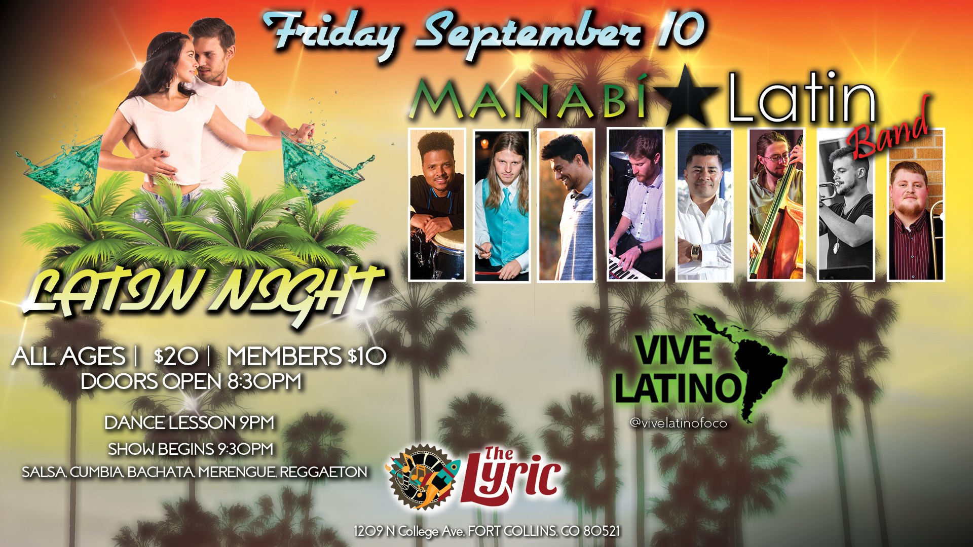 Latin Night Series: Manabí Latin Band