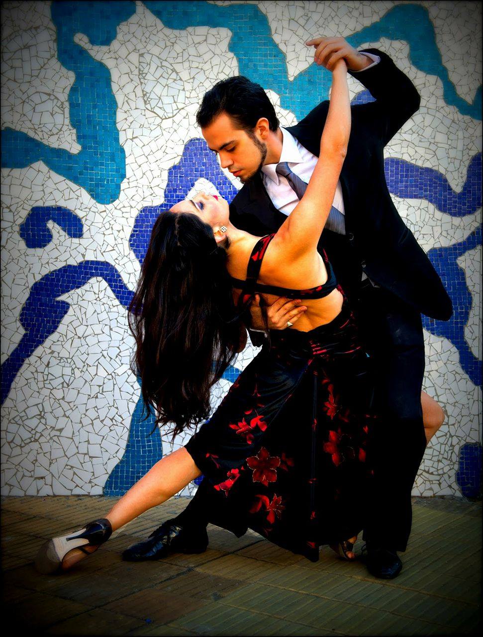 Tango lessons with Julian and Daniela