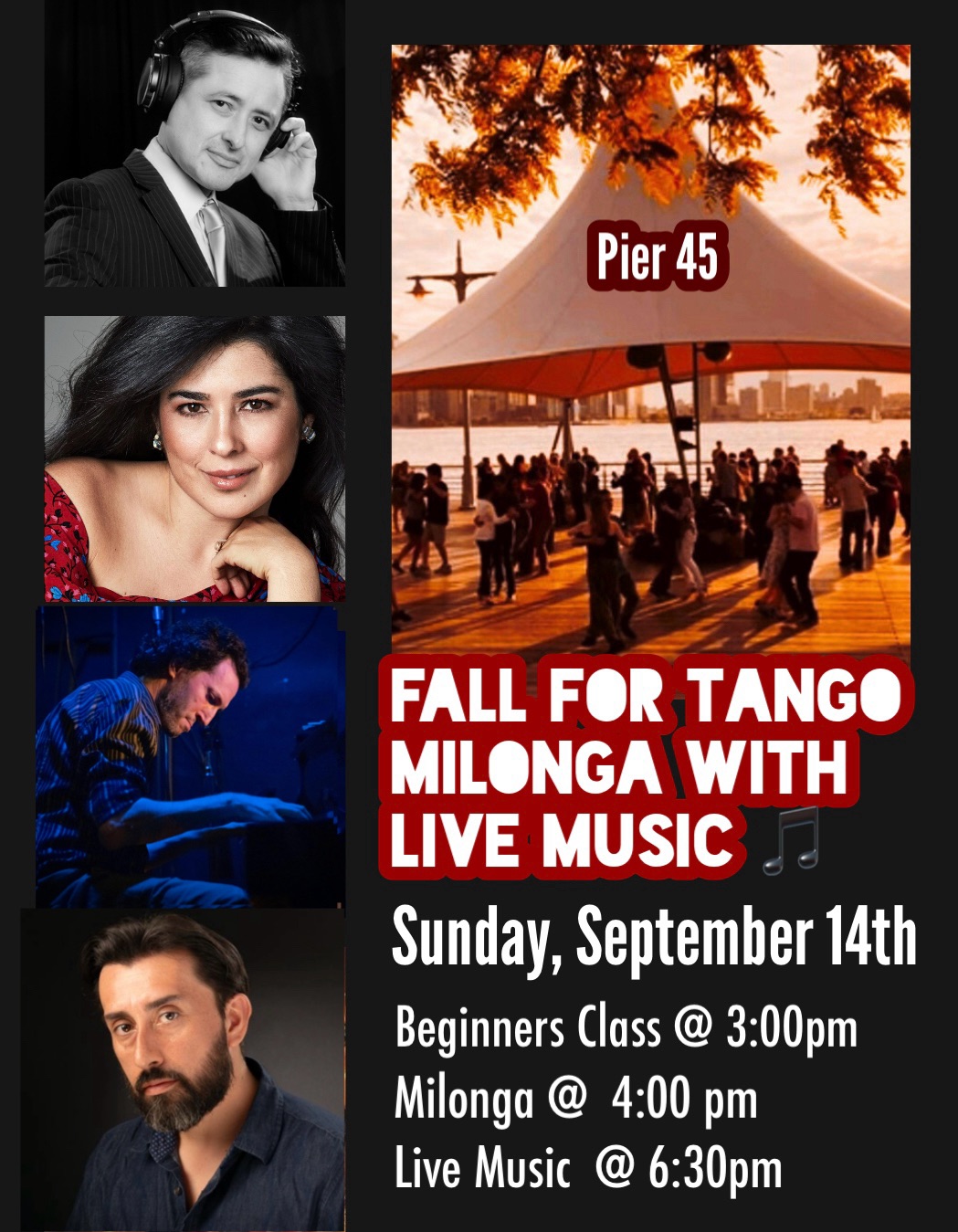 Fall for Tango with Live Music Milonga