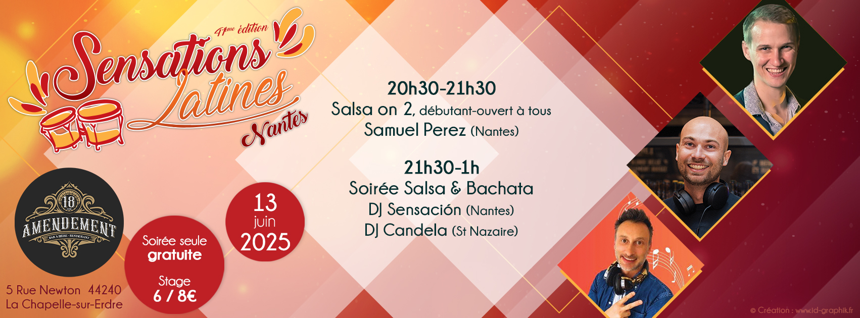 🕺💃 Sensations Latines #41 - Salsa & Bachata au 18ème amendement !