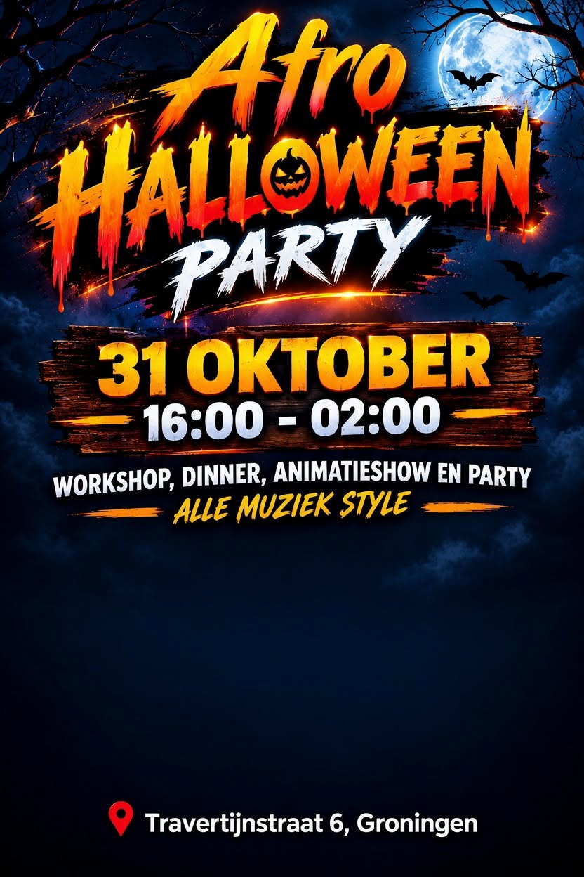 Afro Halloween party