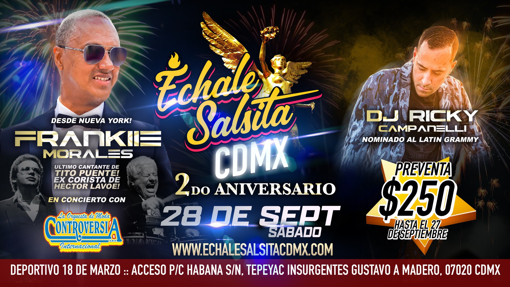 Echale Salsita CDMX 2do Aniversario!
