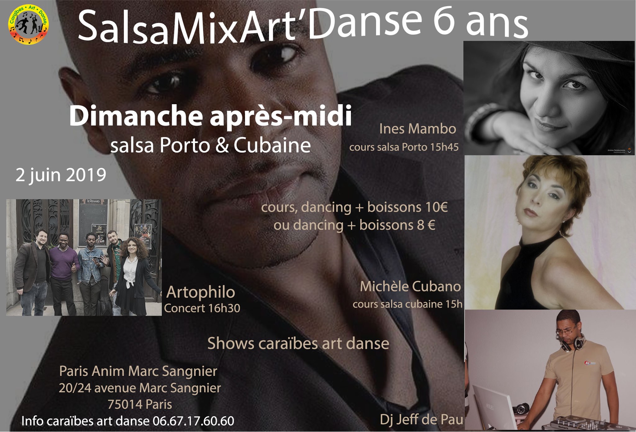 SalsaMixArt'Danse 6 ans Porto & Cubaine
