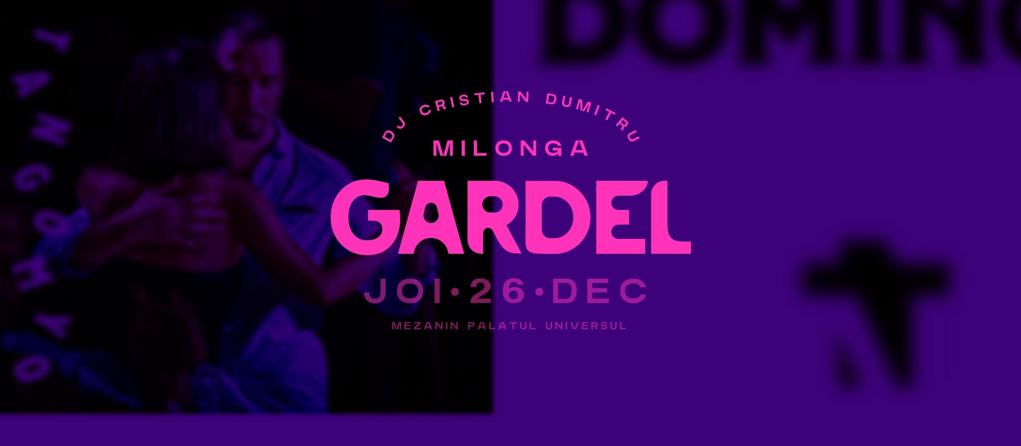 Milonga GARDEL cu Dj Cristian Dumitru