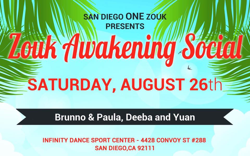 Zouk Awakening Social by San Diego ONE Zouk