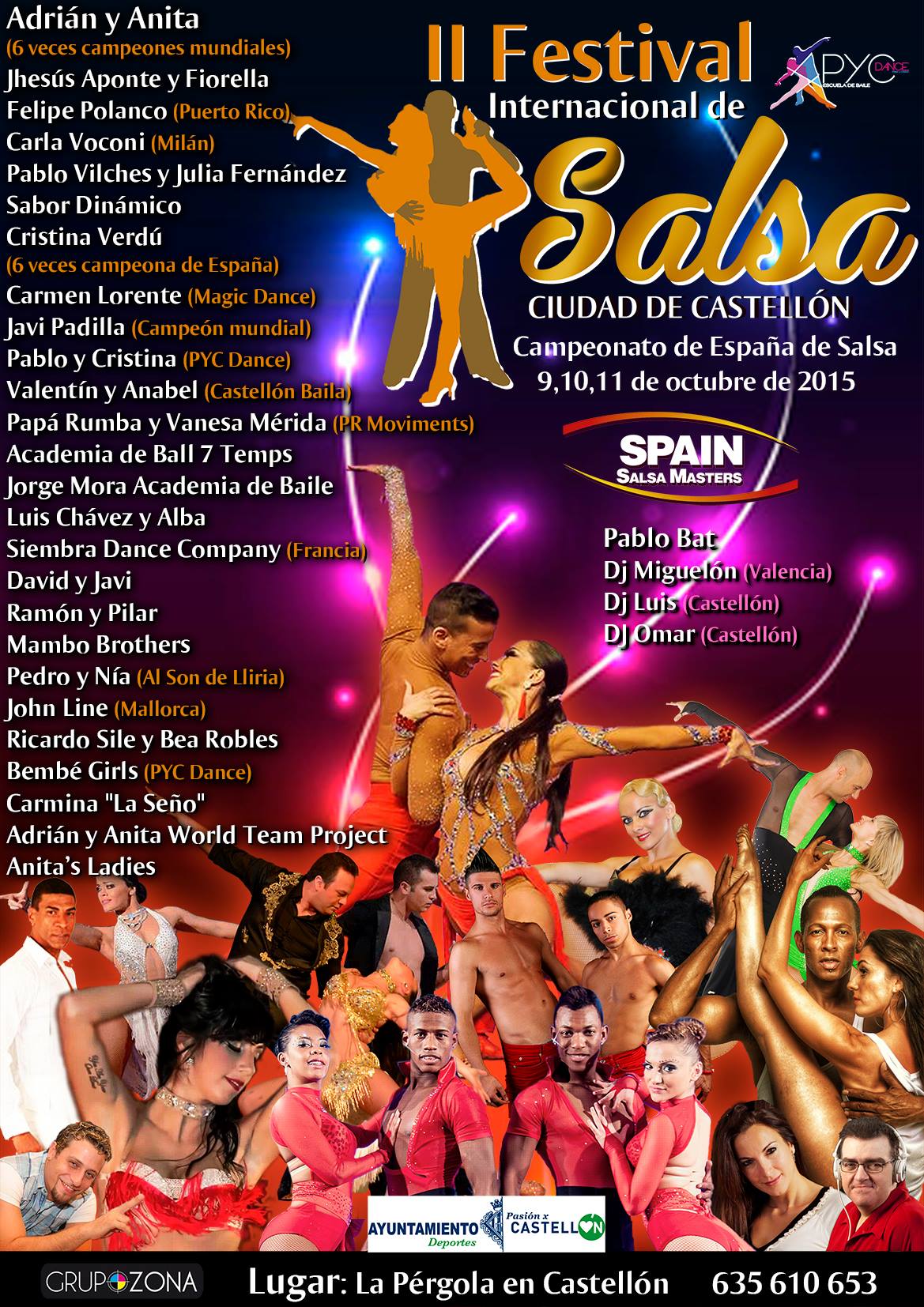 Festival Salsa Castellon - Spain Salsa Masters ( Evento Oficial )