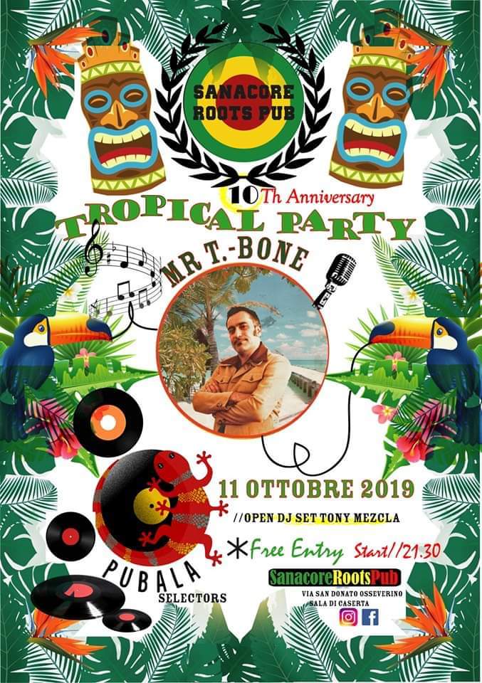 Tropical Party 10 th Anniversary!!