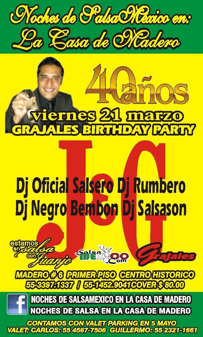 BIRTHDAY PARTY EN LA CASA DE MADERO !!!!!