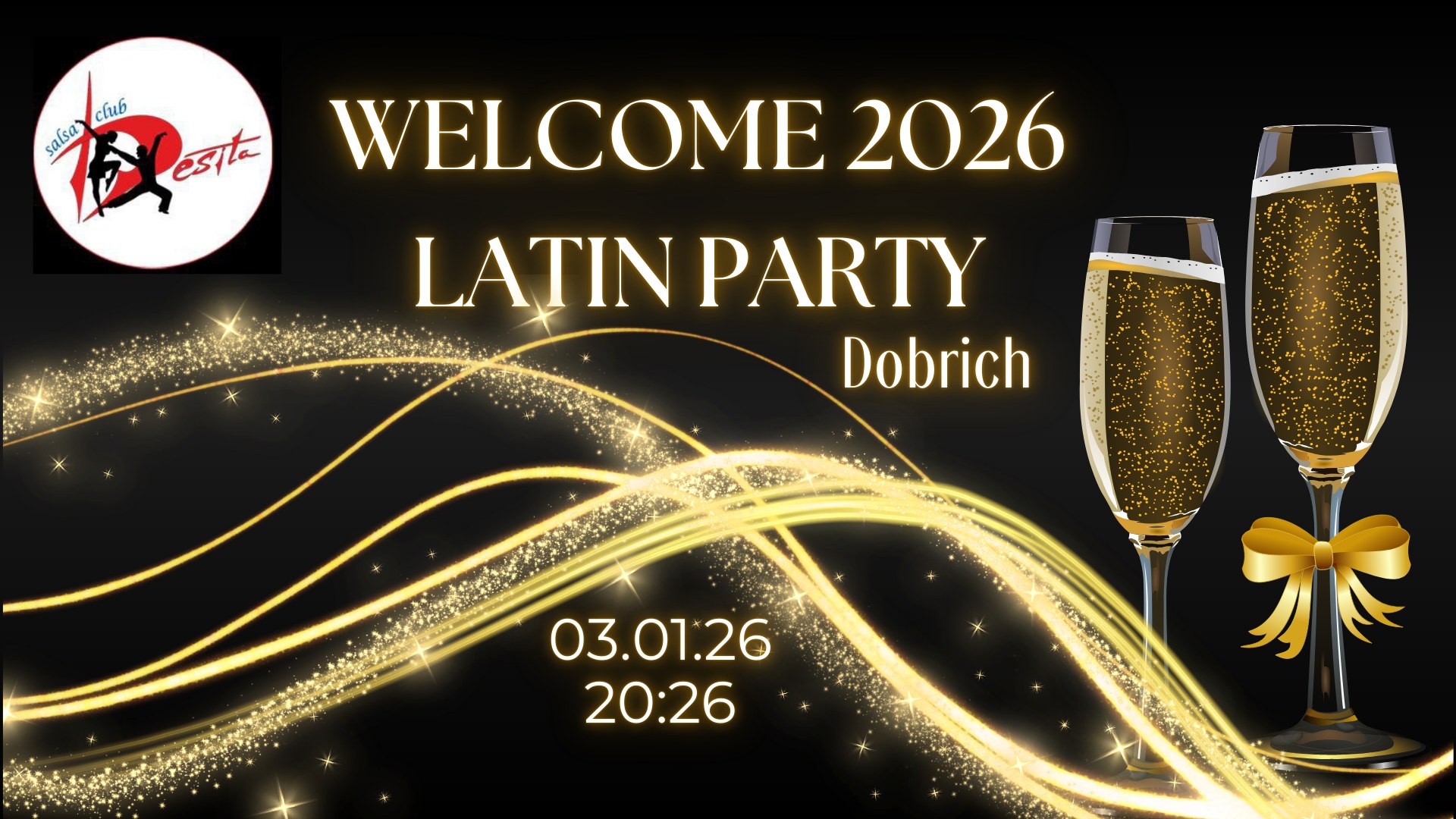 Welcome 2026 Latin Party Dobrich