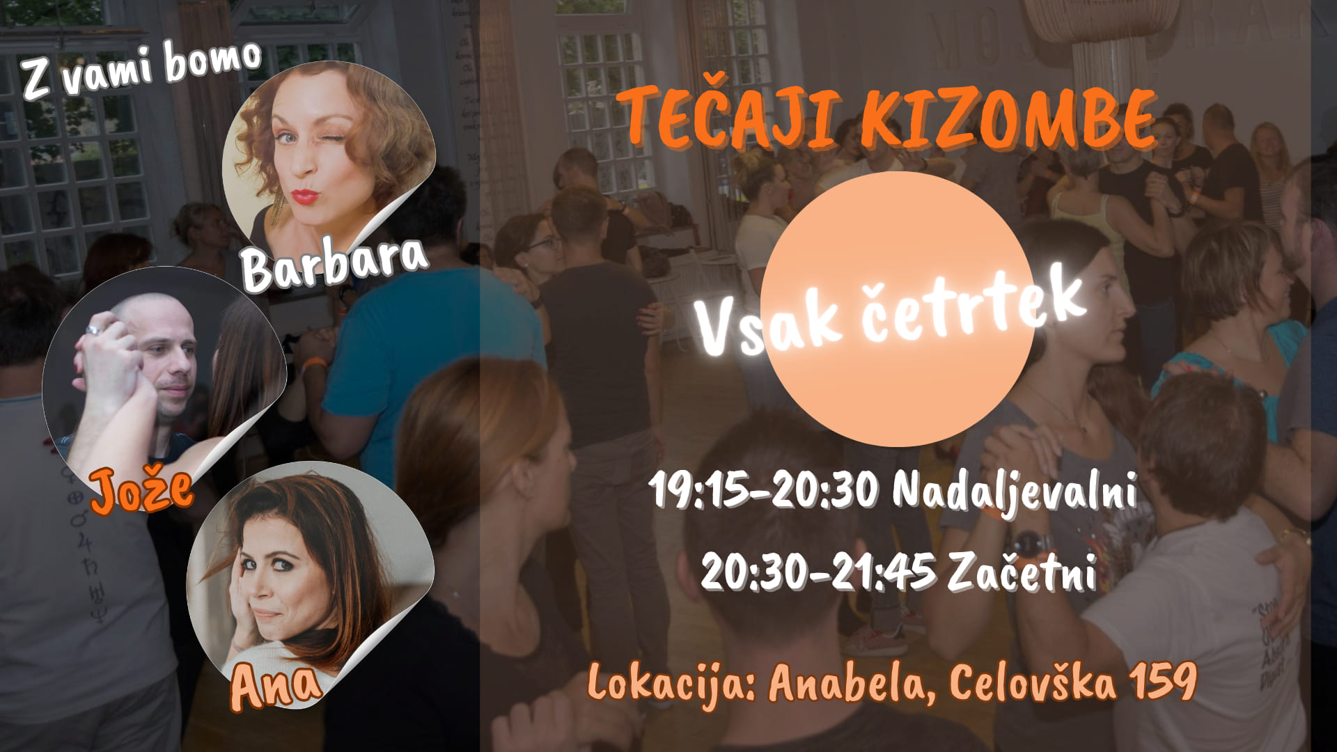Redni tečaji kizombe