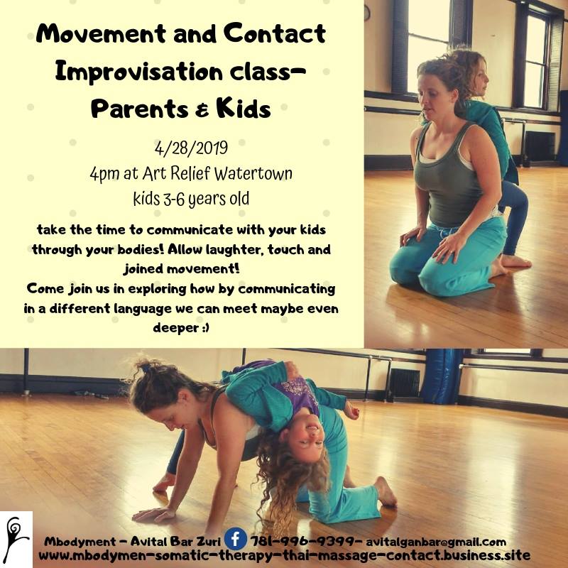Movement and Contact Improvisation - parents & kids