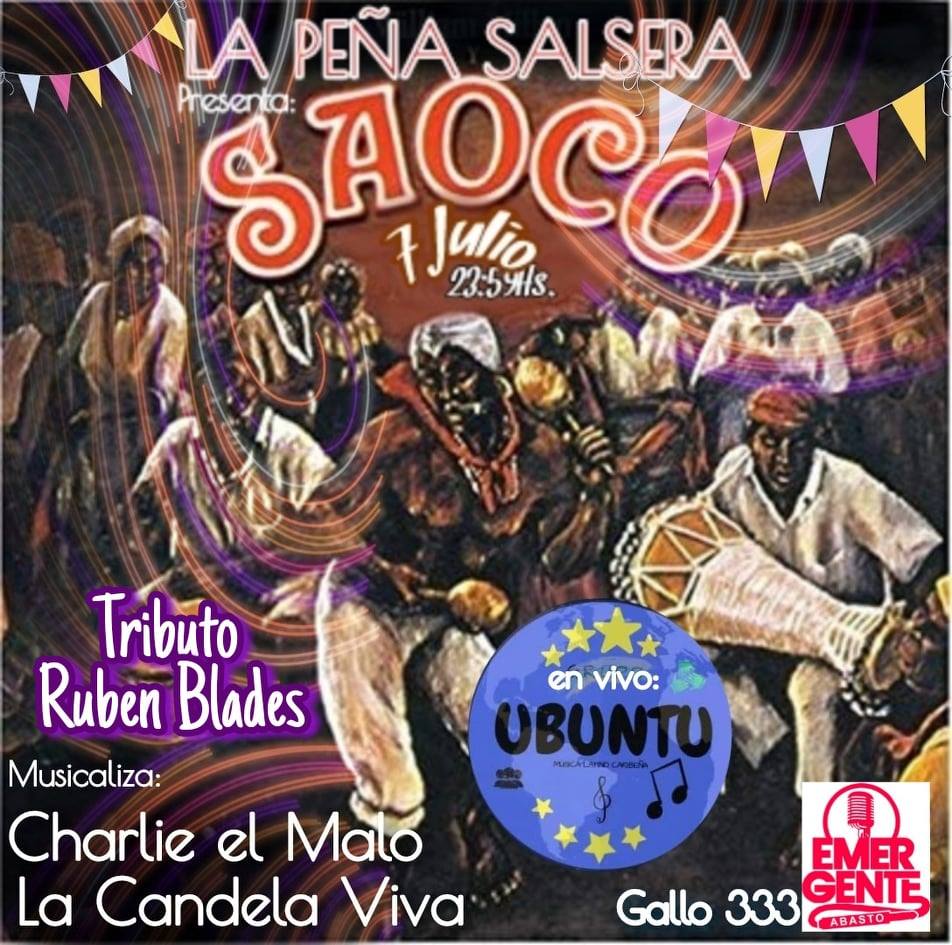 Salsa En Baires Presenta: Saoco! Tributo A Rubén Blades