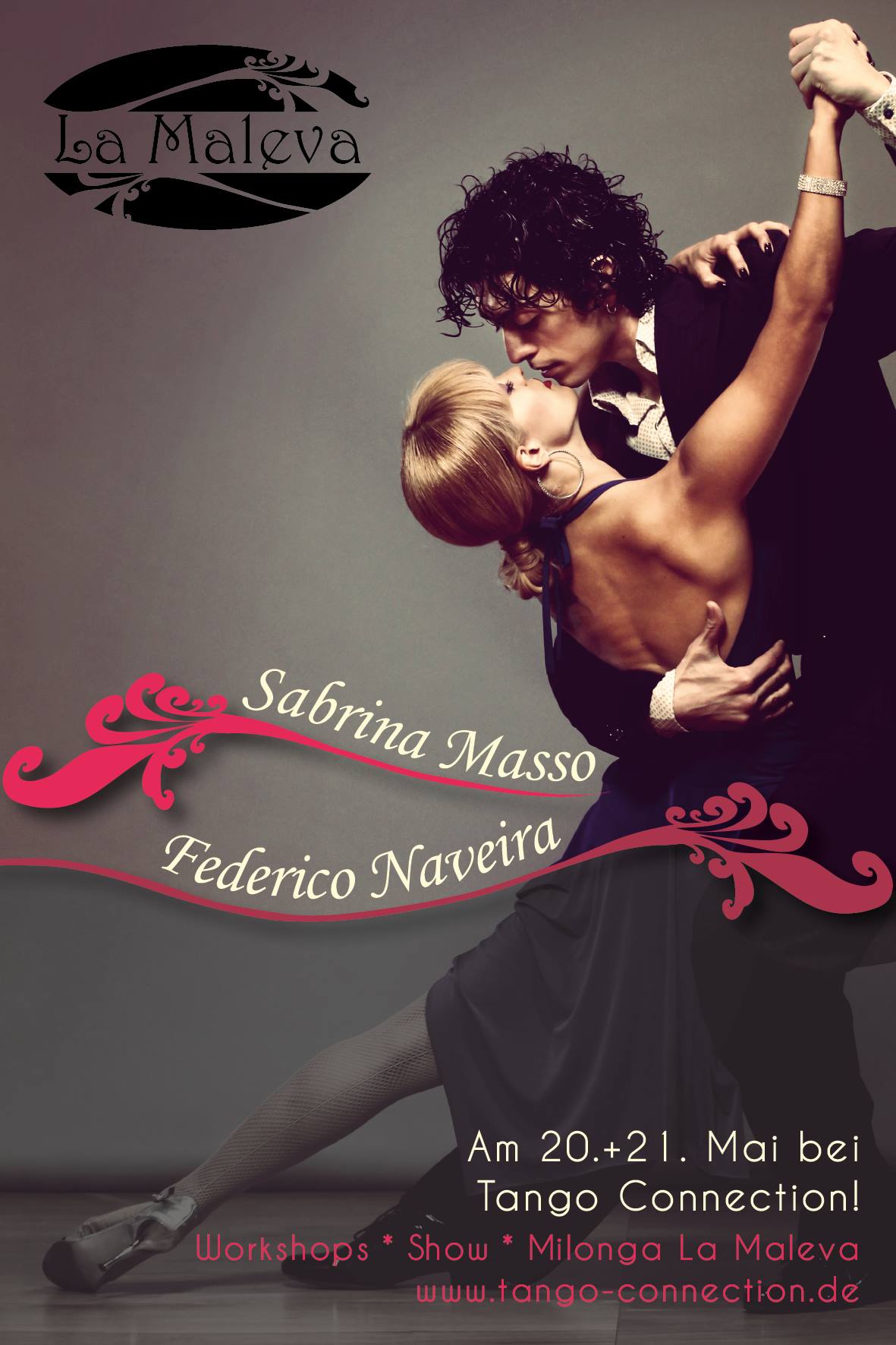 Sabrina Masso & Federico Naveira: Im Mai bei Tango Connection!