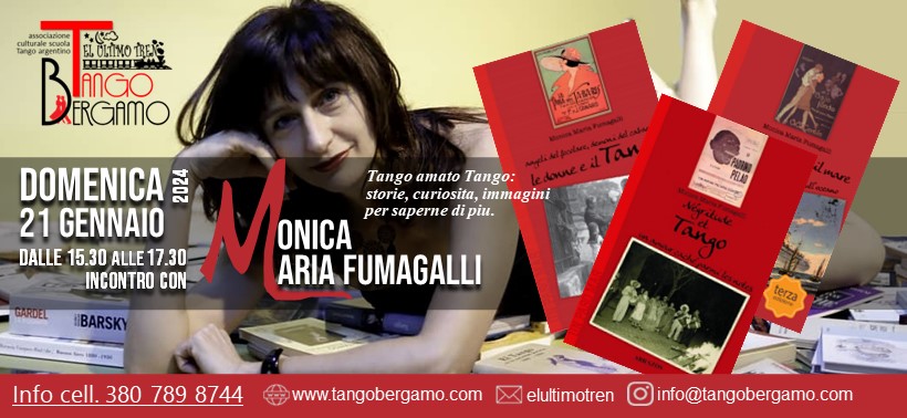 TANGO AMATO TANGO! incontro-conferenza con MONICA MARIA FUMAGALLI (โ ๏ธsiamo a Ponte San Pietroโ ๏ธ)
