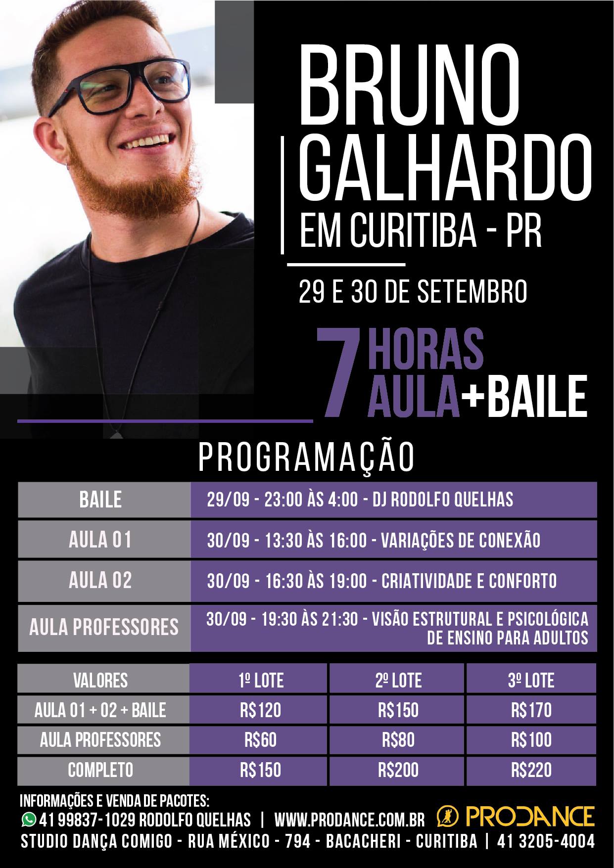 Bruno Galhardo em Curitiba!