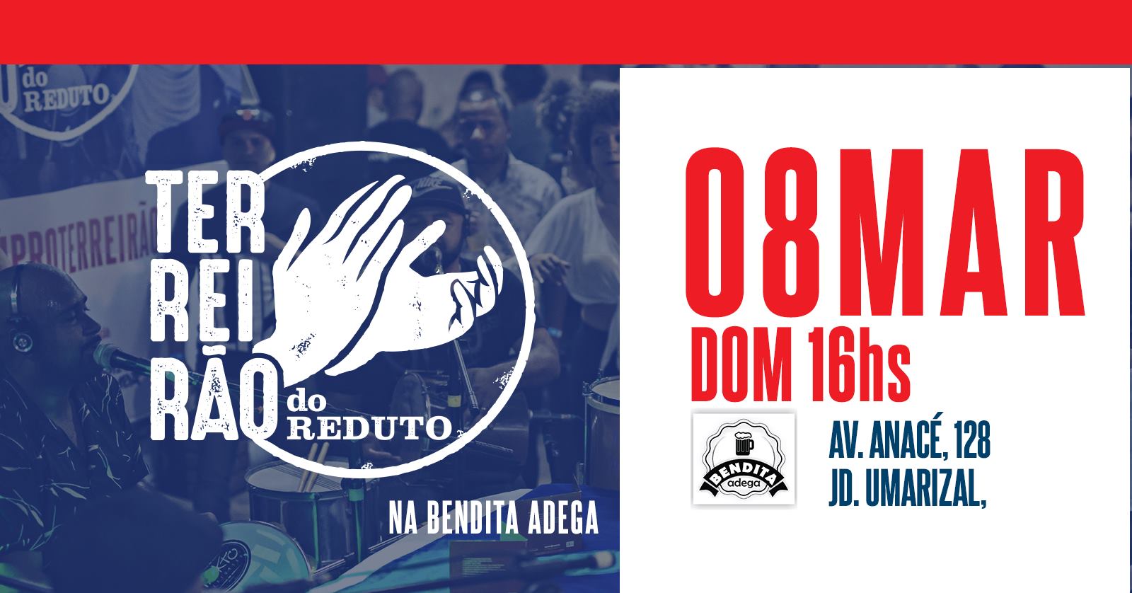 Terreirão do Reduto - Especial dia das Mulheres