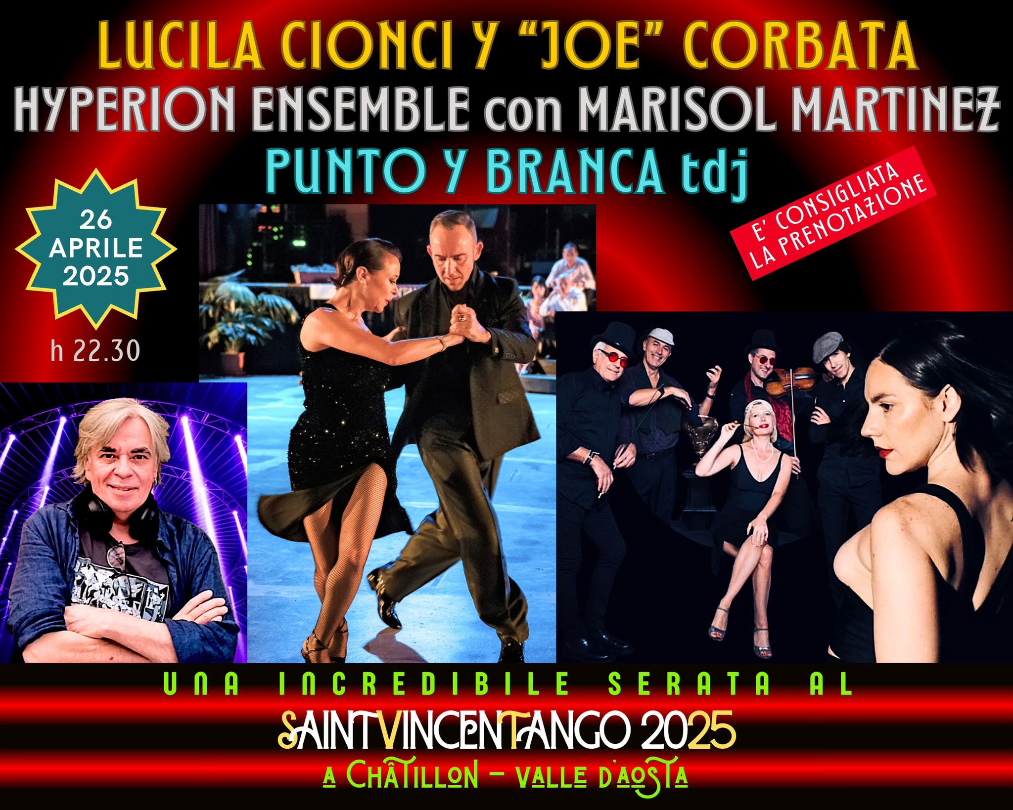 SAINTVINCENTANGO 2025 ! TERZA SERATA