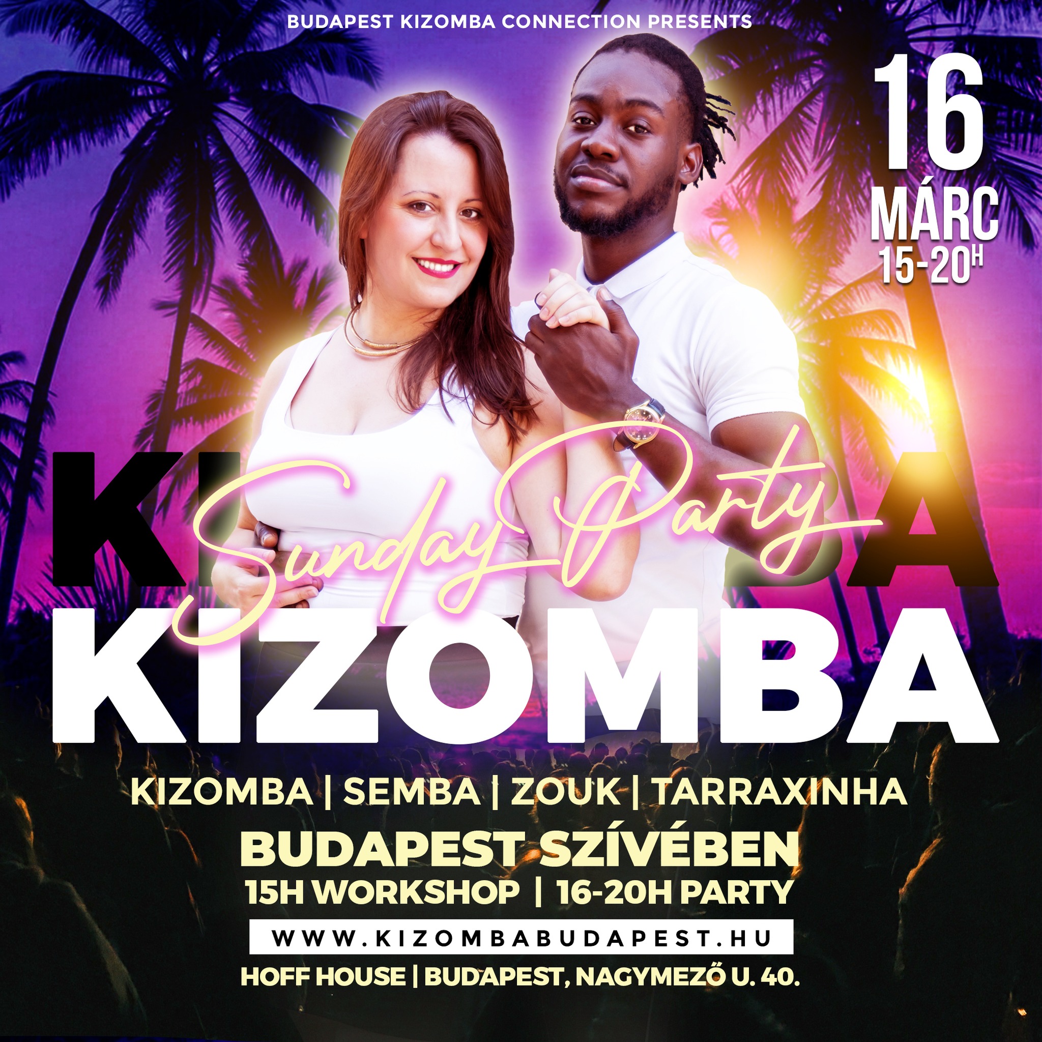 KIZOMBA Sunday Party MÁRC16 Hoff House