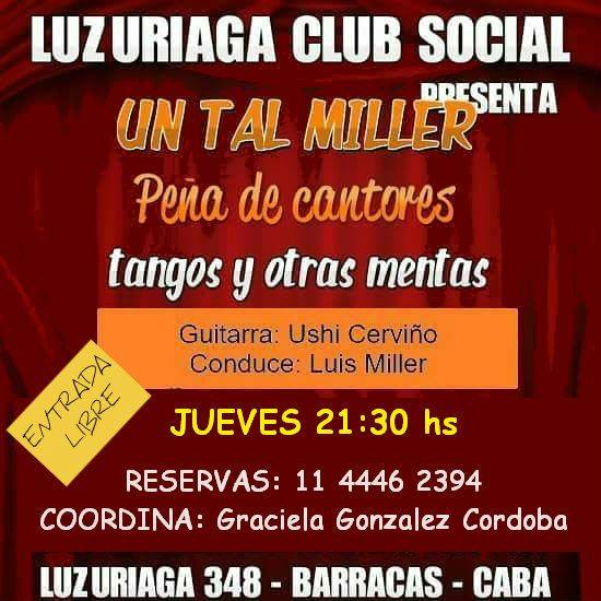 Un tal Miller - Peña de Cantores