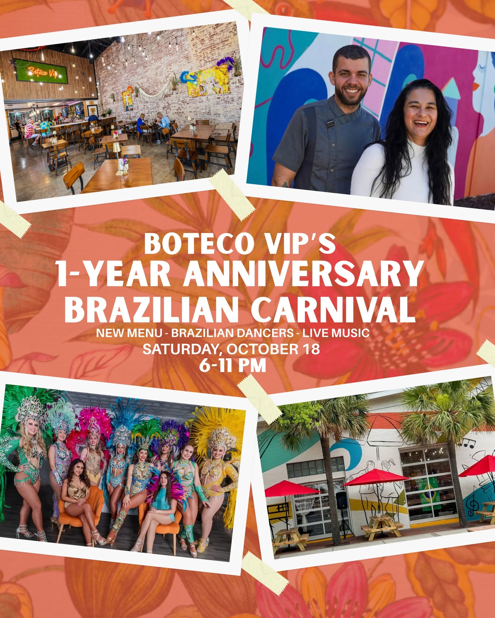1-YEAR ANNIVERSARY BRAZILIAN CARNIVAL (BOTECO VIP'S)